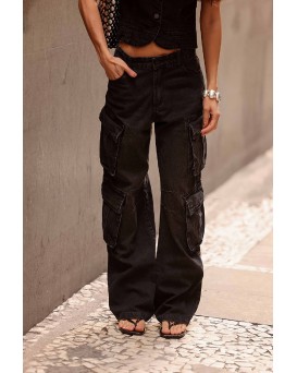 CALÇA CARGO ESTONADA